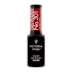 гел лак цвят червен брокат 301 Locked in Red victoria vynn