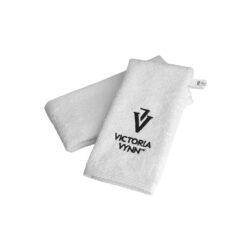 Бяла Хавлиена кърпа с лого Victoria Vynn WHITE TOWEL WITH BLACK LOGO 1бр.