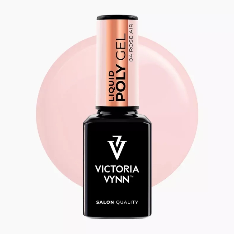Полигел LIQUID POLY GEL 04 Rose Air 15мл.