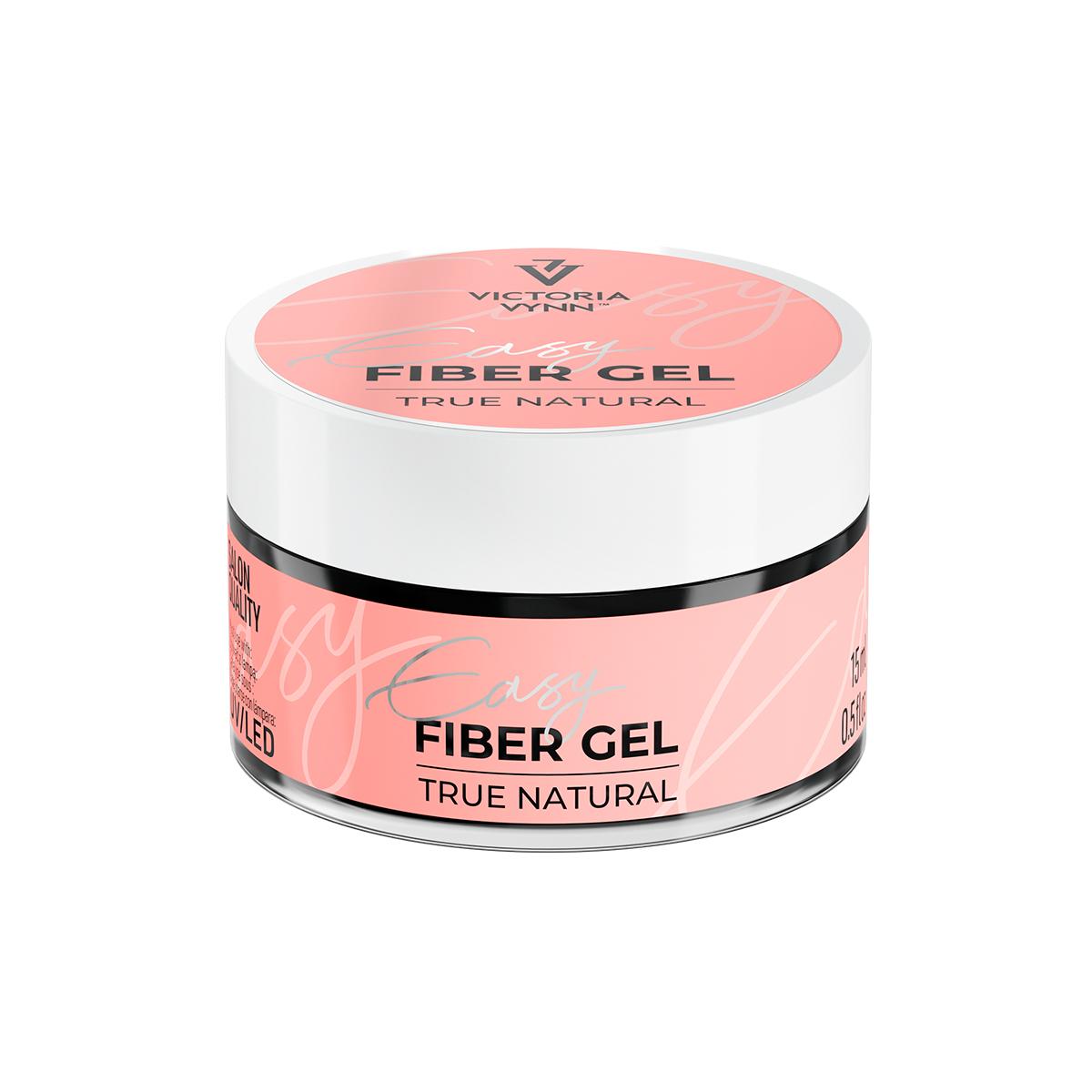 EASY FIBER GEL True Natural 15ml Гел с фибростъкло